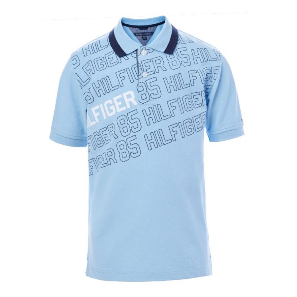 Tommy Hilfiger Boys Logo-Print Polo Shirt